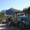 Logging Truck (2879 visits) Forestry Industry Forestry in the region on gravel roads Logging Truck