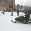 Snowmobiling