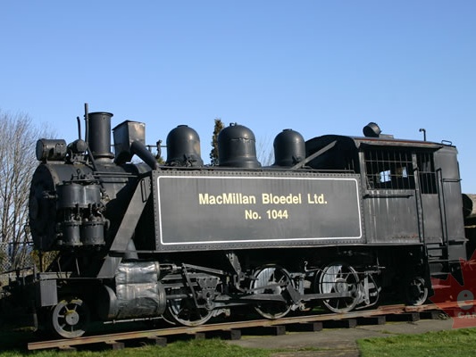 Steam Train (831 visits) Artifact Locomotive on display in village Steam Train