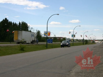 Alaska Highway (3085 visits) Main Street Watson Lake Alaska Highway