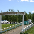 Entrance (1834 visits) Sign at Northern Lights Centre Entrance