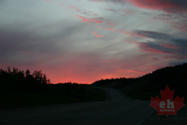 Purple Sunset (1790 visits) Wild colors on a short night Purple Sunset
