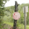 Cross Country Ski Sign