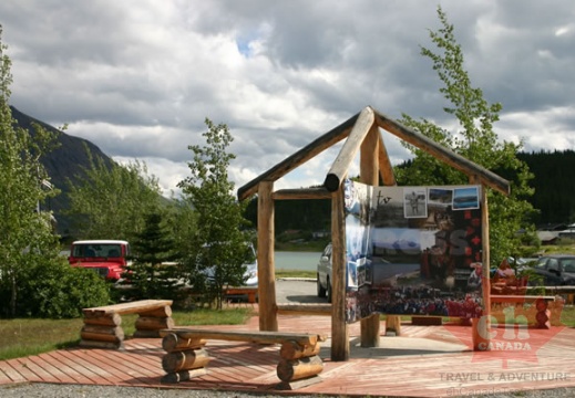 Information Billboards (1960 visits) Located at the White Pass Yukon Route Building Information Billboards