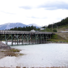 South Klondike Highway (2135 visits) Bridge entering town South Klondike Highway