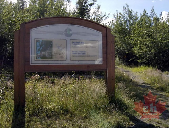 Information Trail Sign