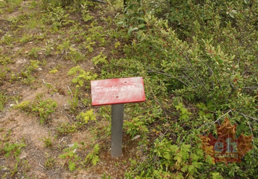 Information Trail Sign