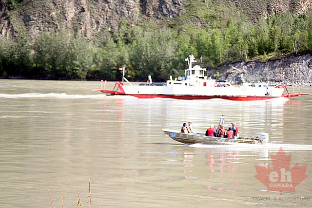 Boating on Yukon River