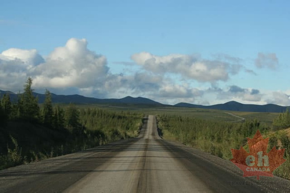 Richardson Mountain Ahead