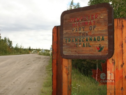 Welcome (2355 visits) Welcoming us to the Dempster Highway adventure Welcome