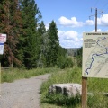 trailhead from campground