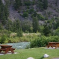 picnic tables