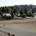 Walking Departure Bay Beach