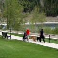 Gyro Park waterfront pathway