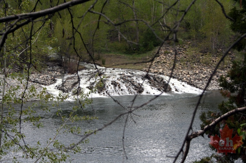 Outflow on the river