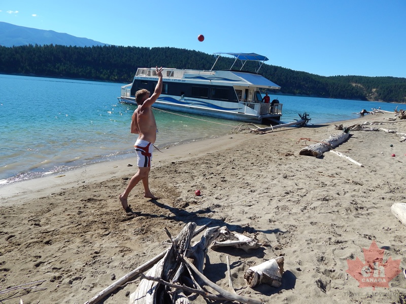 Beached on Koocanusa Lake