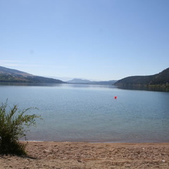 Wood Lake (1649 visits) Sandy beach of Wood Lake near Oyama Recreation beach near Oyama Wood Lake