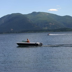 Boating (862 visits) Boating on Cowichan Lake Boating