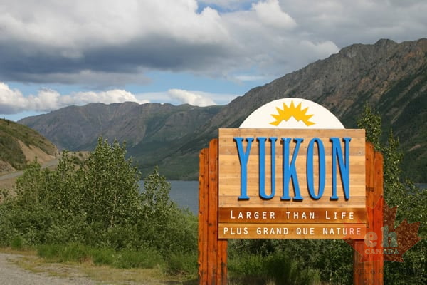 Welcome Sign (2155 visits) Driving to Carcross from the south Welcome Sign