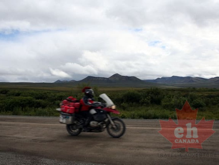 Motorcycle (2748 visits) Do not see allot of these on the Dempster Hwy Motorcycle