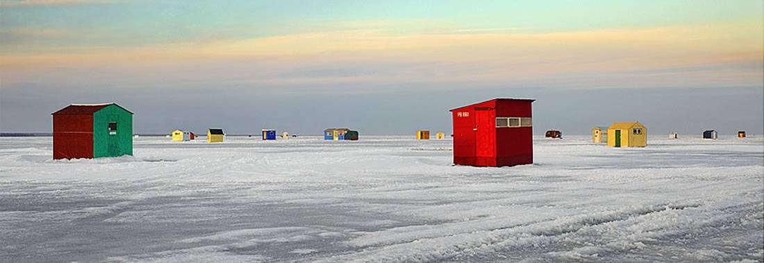 Ice fishing guides and ice huts in Northwest Territories - eh Canada Travel  & Adventure