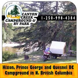 Canyon Creek Campground Ad
