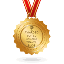 Ranked #4 Top 100 Canadian Travel Bloggers BlogSpot 
