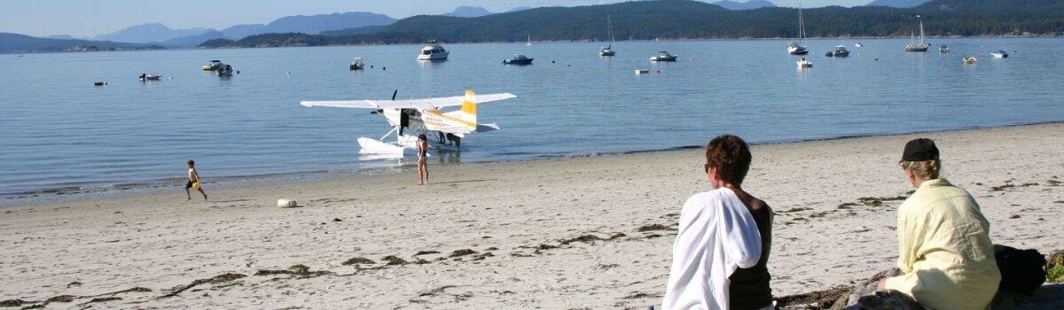 Savary Island BC Canada in the Gulf Islands region