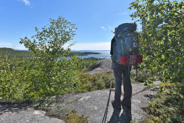 Backpacking the Red Rock Mountain Trail in Nipigon Ontario Canada. Come walk with us.