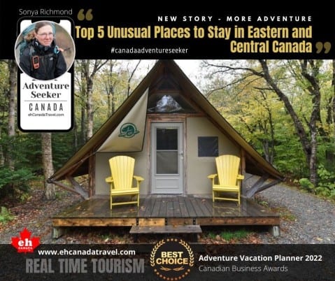 Top 5 Unusual Places to Stay in Eastern and Central Canada