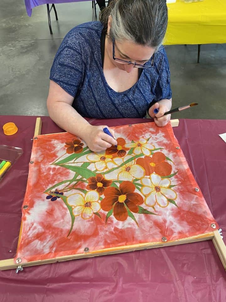 See what fabric art is all about in BC Canada
