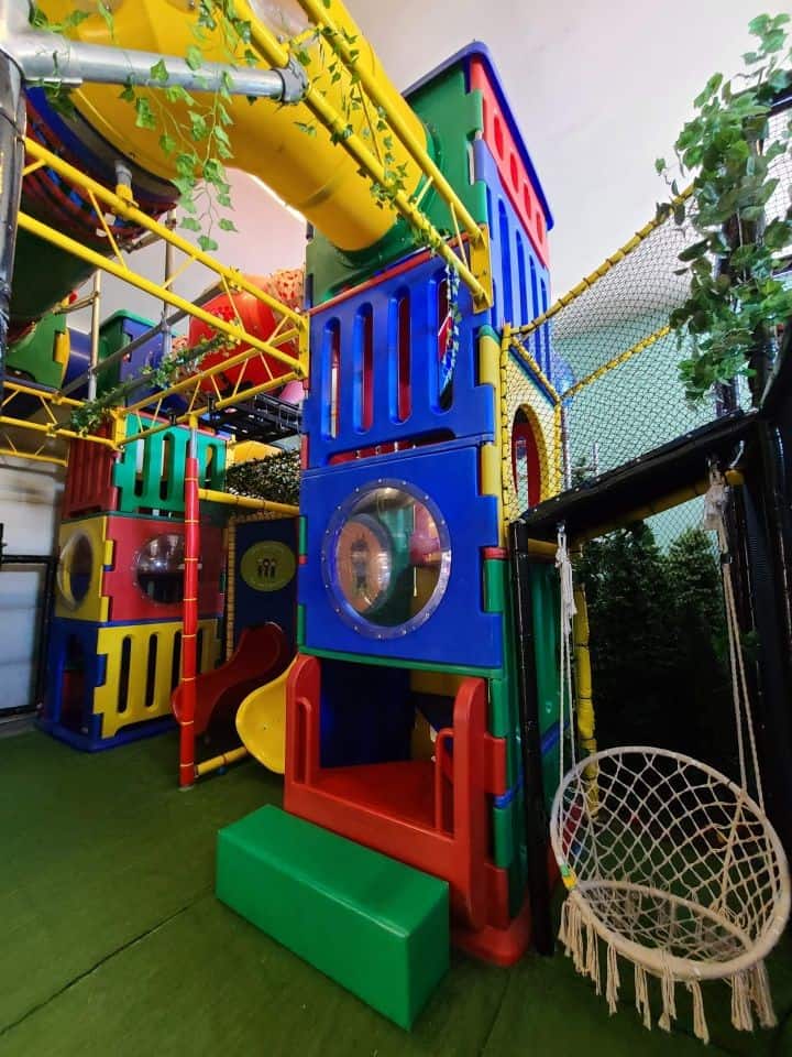 Clarseholm playground Play Structure at Willow Creek Indoor Playground.