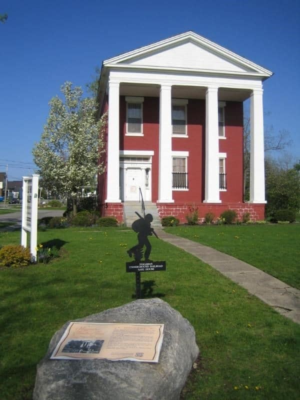 Bertie Hall was a Greek revival style mansion that served as a safe house on the Underground Railroad in Niagara, Ontario