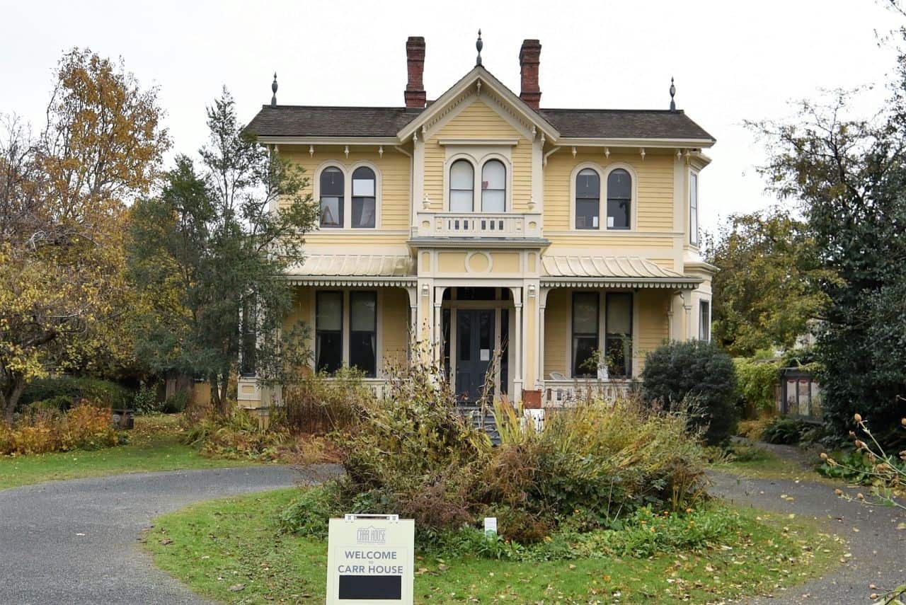 Residence of famous Vancouver Island painter and writer Emily Carr in Victoria, BC