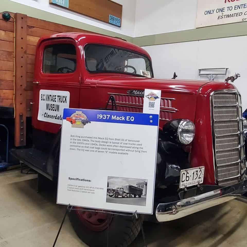 This vehicle is typical of the body design used for coal trucks in the 1930's and 1940's. Once owned by Shell Oil in Vancouver BC Canada
