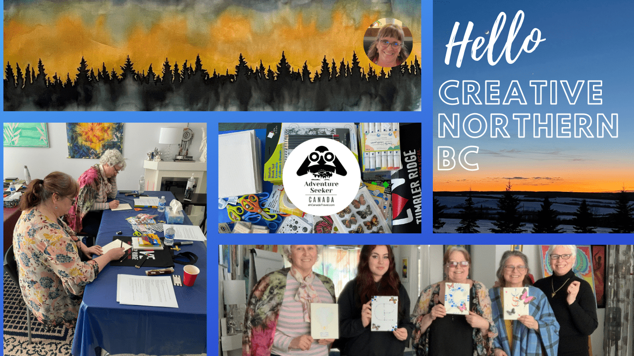 Women's Art Retreat in Tumbler Ridge