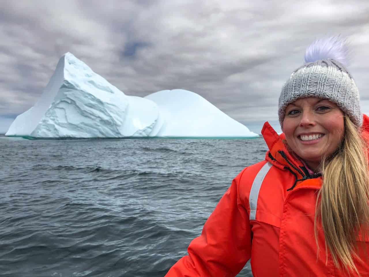 Iceberg Season “Iceberg Alley” in Newfoundland and Labrador Canada explored by Canada Adventure Seeker Cora Lee Rennie.