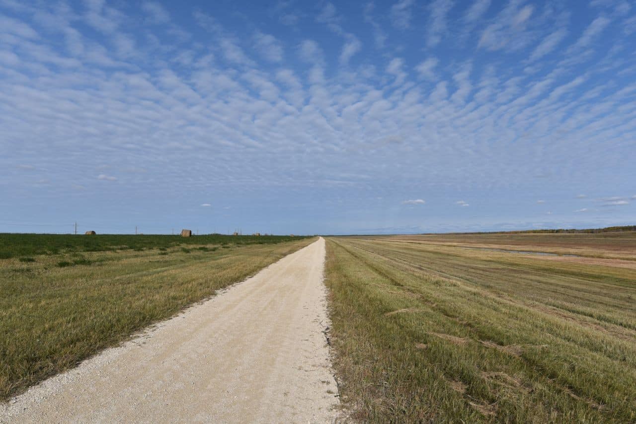 The Duff Roblin Parkway section of the Trans Canada Trail is the perfect way to experience the prairie landscape right outside the city of Winnipeg, Manitoba