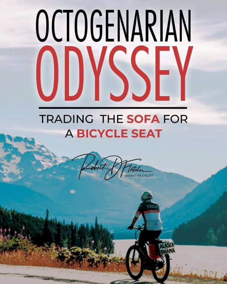 The cover of Robert Fletcher's book, Octogenarian Odyssey