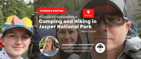 Camping and Hiking in Jasper National Park Alberta