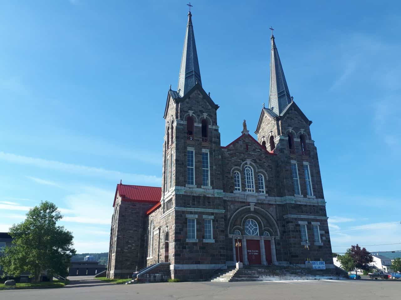 Road trip to the Gaspe Peninsula provided some great architecture like the Church of Sainte-Anne