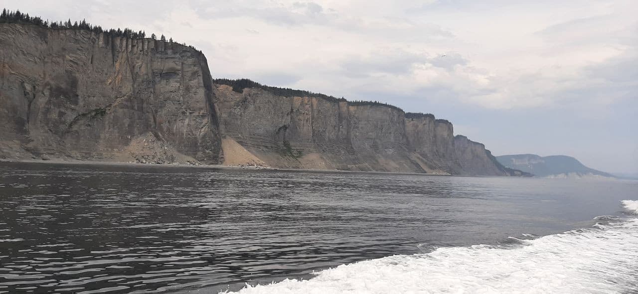 Penouil Cliffs of Forillon National Park in Quebec Canada is a beautiful sightseeing destination.