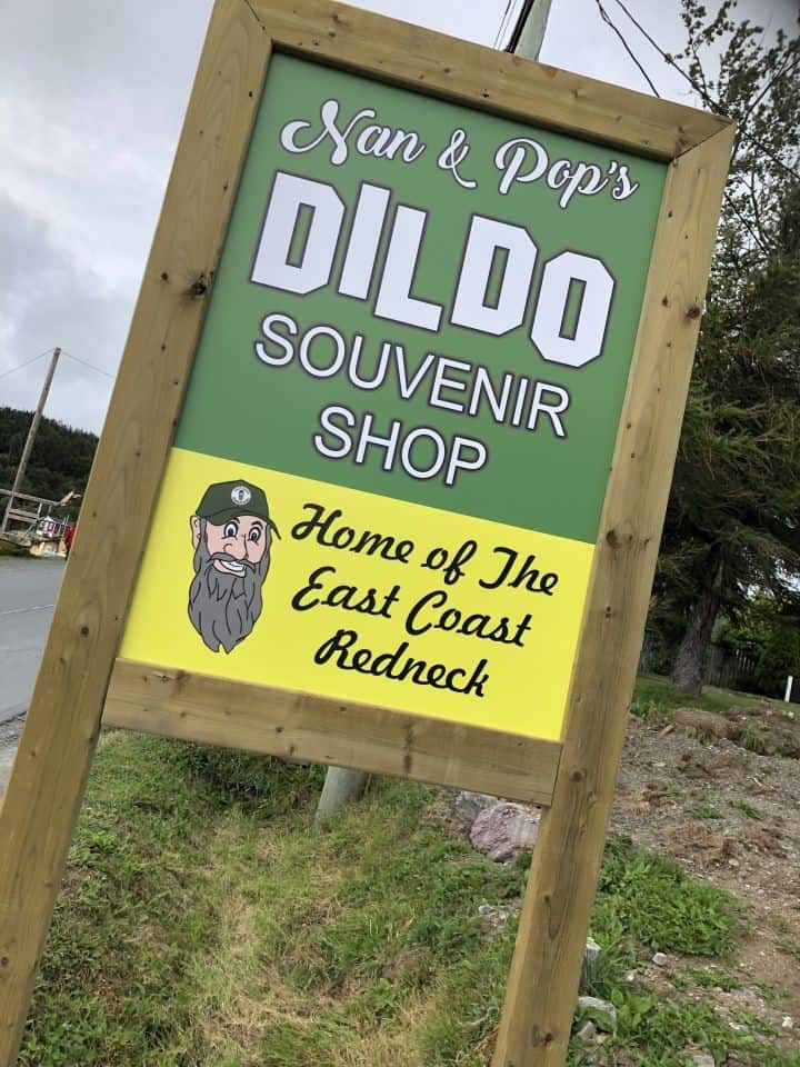 Nan and Pops' Dildo Shop in Newfoundland Canada.