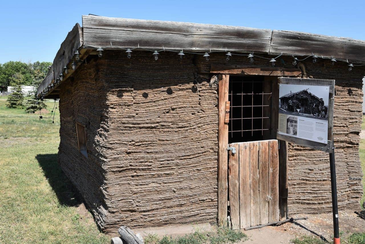 Begin or end your hiking or cycling adventure on the Meadowlark Trail with a stop at the Beiseker Station Museum where you can learn about pioneer life in a sod hut.