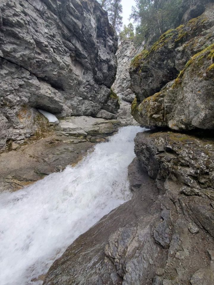 Star Creek Falls Alberta Canada is a great family hike in Coleman in the Crowsnest Pass.