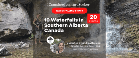 10 Waterfalls in Southern Alberta Canada