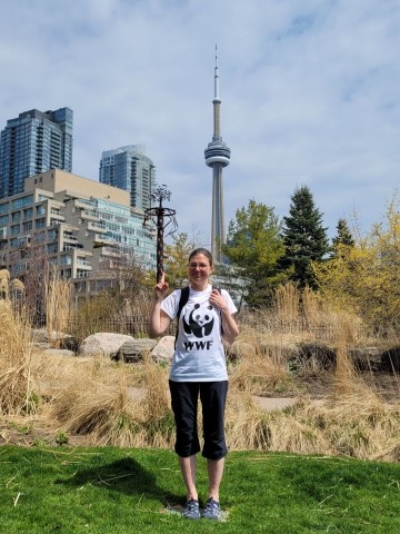 Two charity events each year, led by the World Wildlife Fund and the United Way offer participants a chance to climb one of Toronto's most iconic landmarks - the 553 m tall CN Tower.