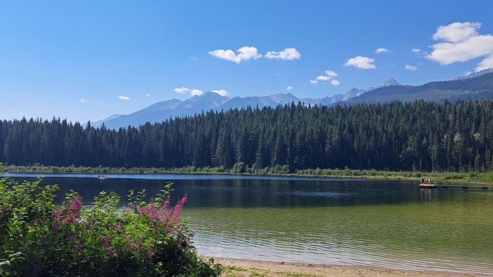 How to Spend Two Days in Golden BC enjoying the area fishing, paddling, and exploring the trail system by hiking or mountain biking.