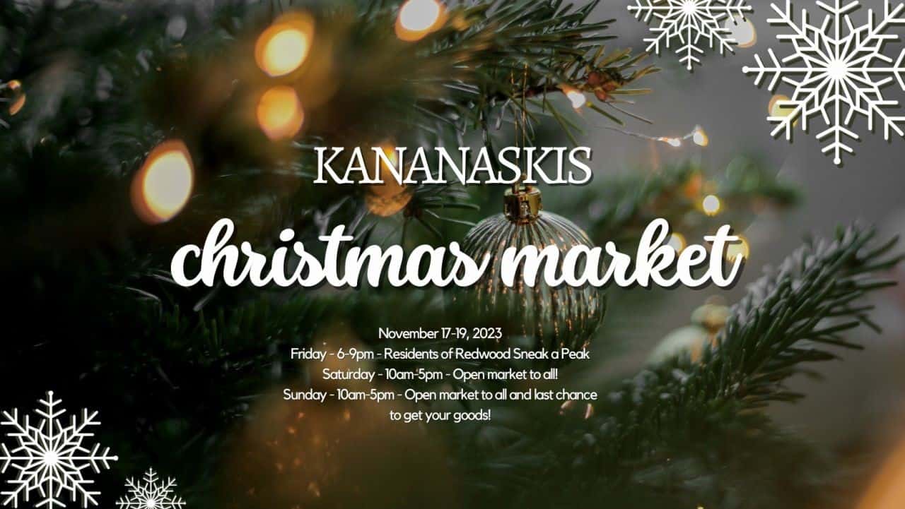 Kananaskis Christmas Market - November 18th & 19th 2023