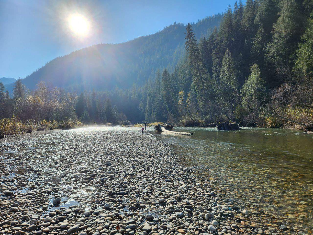 Eagle Creek River adventures near Malakwa British Columbia Canada 